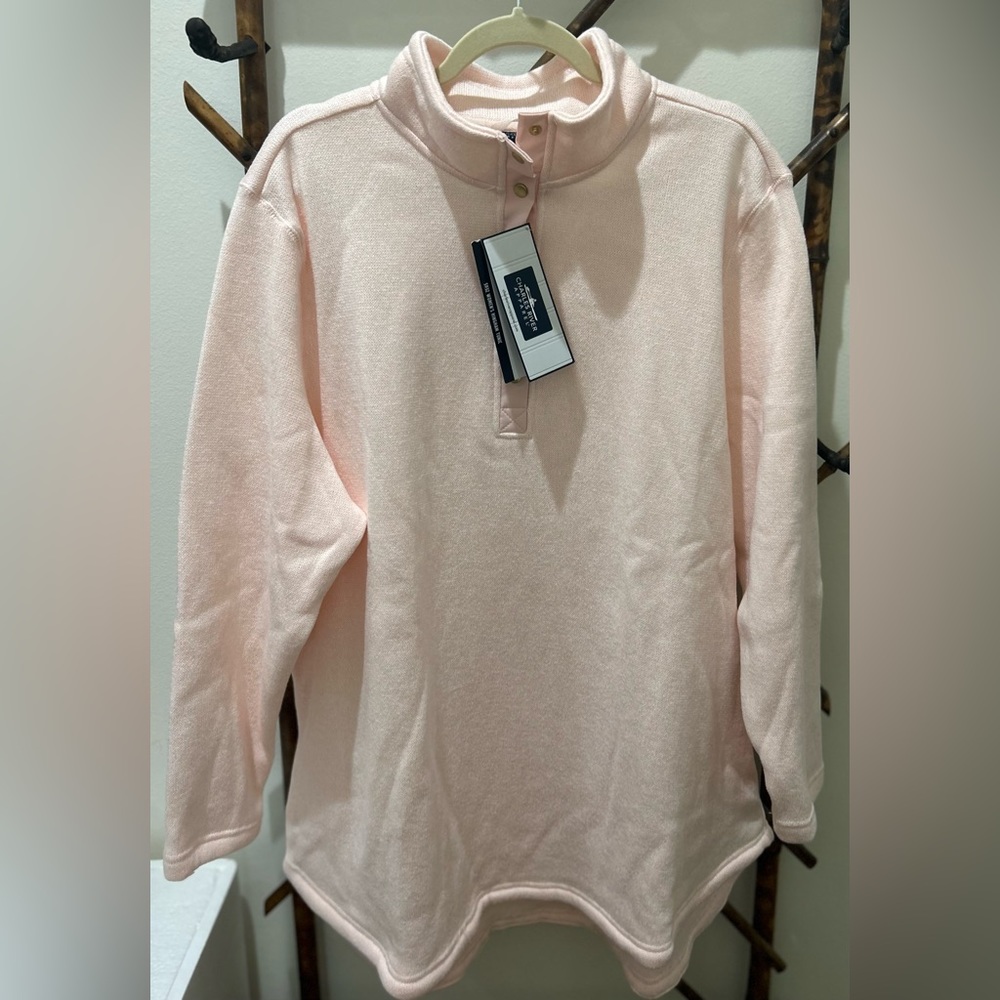 Charles River Apparel Hingham Tunic pink 3XL.